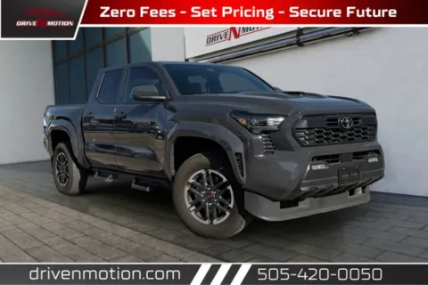 Gray 2024 Toyota Tacoma Double Cab TRD Sport Pickup 4D 5 ft for sale in Rio Rancho, NM