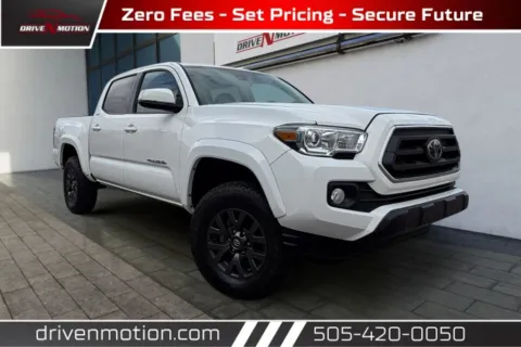 White 2022 Toyota Tacoma Double Cab SR5 Pickup 4D 5 ft for sale in Rio Rancho, NM