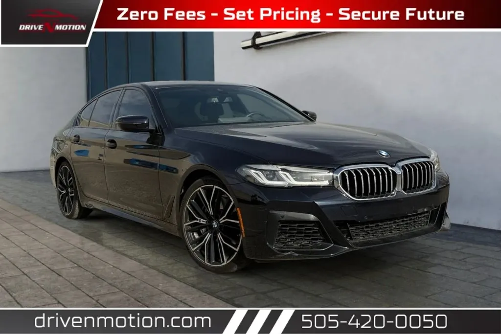 Black 2021 BMW 5 Series 540i xDrive Sedan 4D for sale in Rio Rancho, NM
