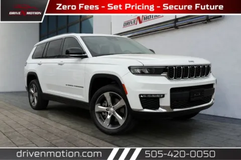White 2021 Jeep Grand Cherokee L Limited Sport Utility 4D for sale in Rio Rancho, NM