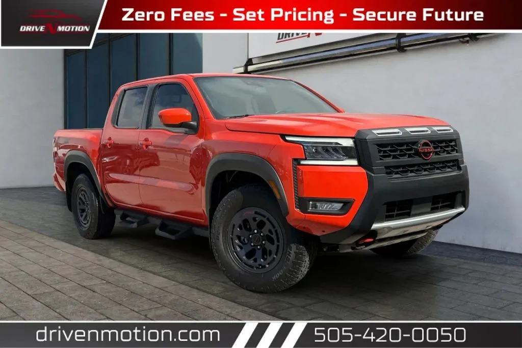 Orange 2025 Nissan Frontier Crew Cab PRO-4X Pickup 4D 5 ft for sale in Rio Rancho, NM