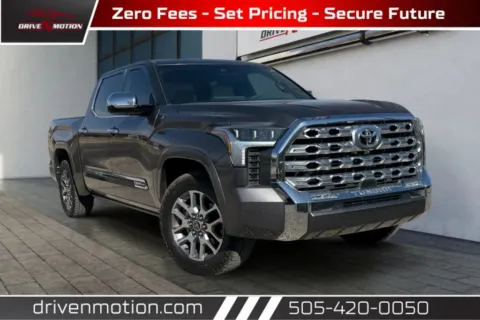 Gray 2023 Toyota Tundra CrewMax 1794 Edition Pickup 4D 5 1/2 ft for sale in Rio Rancho, NM
