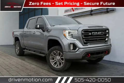Gray 2021 GMC Sierra 1500 Crew Cab AT4 Pickup 4D 5 3/4 ft for sale in Rio Rancho, NM