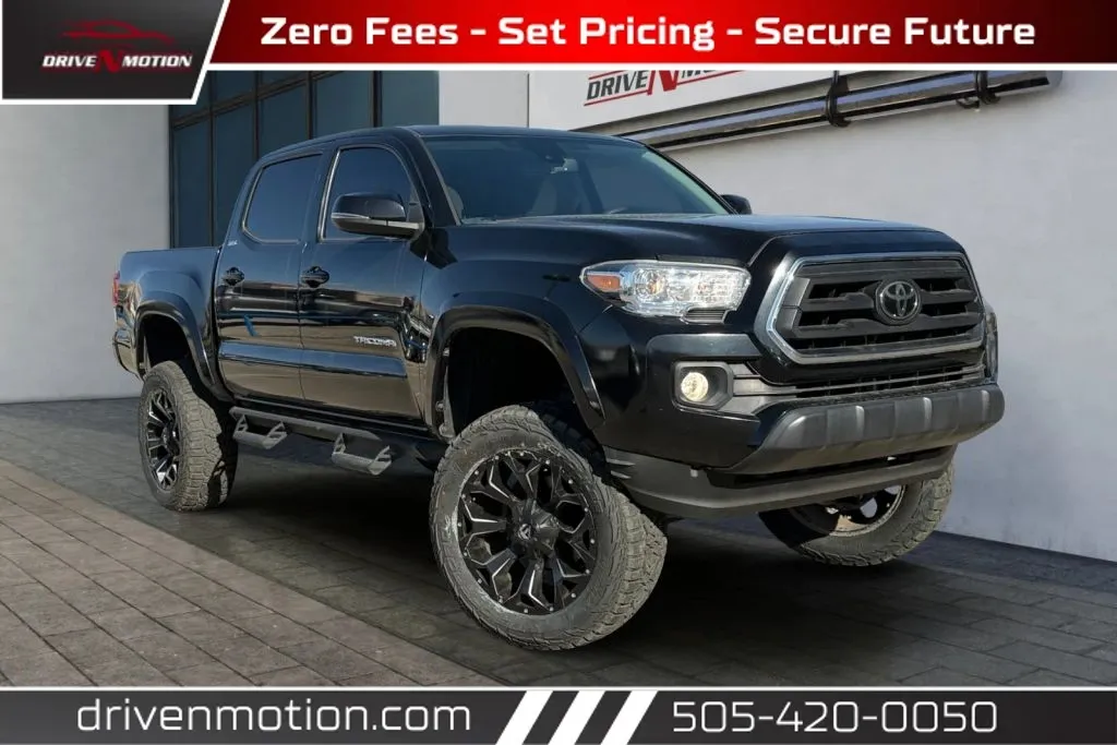 Black 2022 Toyota Tacoma Double Cab TRD Sport Pickup 4D 5 ft for sale in Rio Rancho, NM