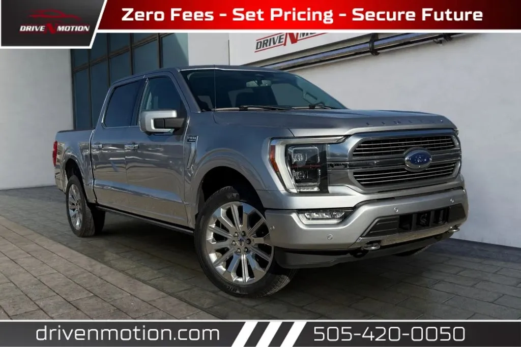 Gray 2021 Ford F-150 SuperCrew Cab Limited Pickup 4D 5 1/2 ft for sale in Rio Rancho, NM
