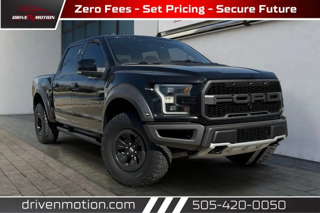 Black 2018 Ford F-150 SuperCrew Cab Raptor Pickup 4D 5 1/2 ft for sale in Rio Rancho, NM