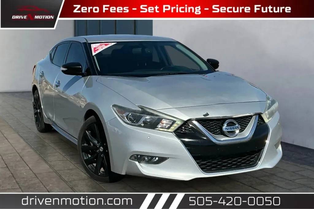 Silver 2017 Nissan Maxima SR Sedan 4D for sale in Rio Rancho, NM