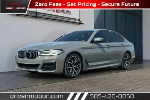 Gray 2021 BMW 5 Series 530i Sedan 4D for sale in Rio Rancho, NM