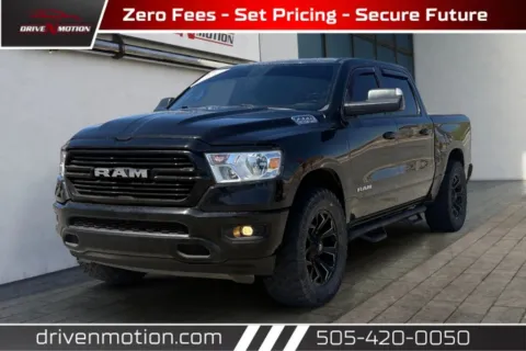 Black 2019 Ram 1500 Crew Cab Big Horn Pickup 4D 5 1/2 ft for sale in Rio Rancho, NM