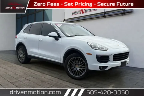 White 2016 Porsche Cayenne Sport Utility 4D for sale in Rio Rancho, NM