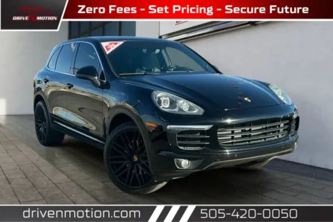 Black 2016 Porsche Cayenne Sport Utility 4D for sale in Rio Rancho, NM