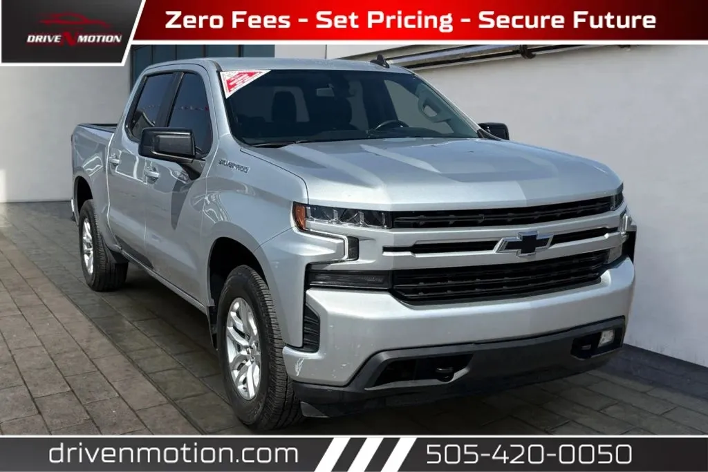 Silver 2022 Chevrolet Silverado 1500 Limited Crew Cab RST Pickup 4D 5 3/4 ft for sale in Rio Rancho, NM