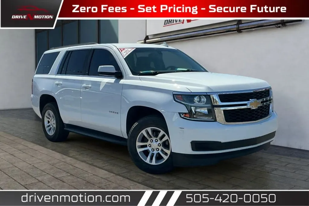 White 2019 Chevrolet Tahoe LS Sport Utility 4D for sale in Rio Rancho, NM