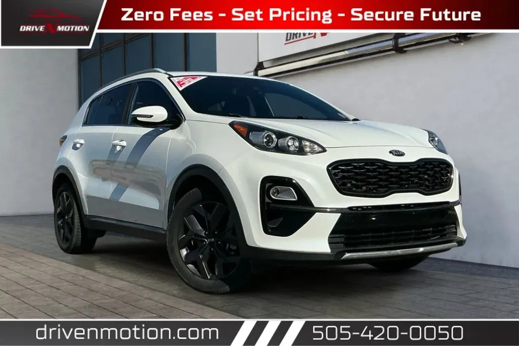 White 2020 Kia Sportage S Sport Utility 4D for sale in Rio Rancho, NM