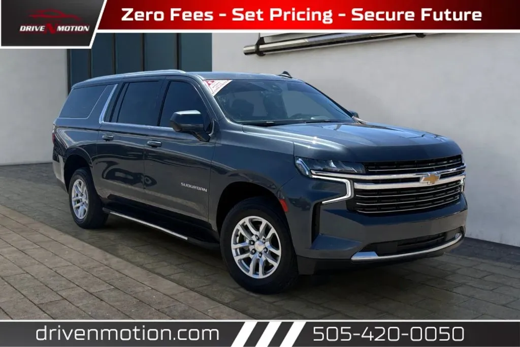Gray 2021 Chevrolet Suburban LT Sport Utility 4D for sale in Rio Rancho, NM
