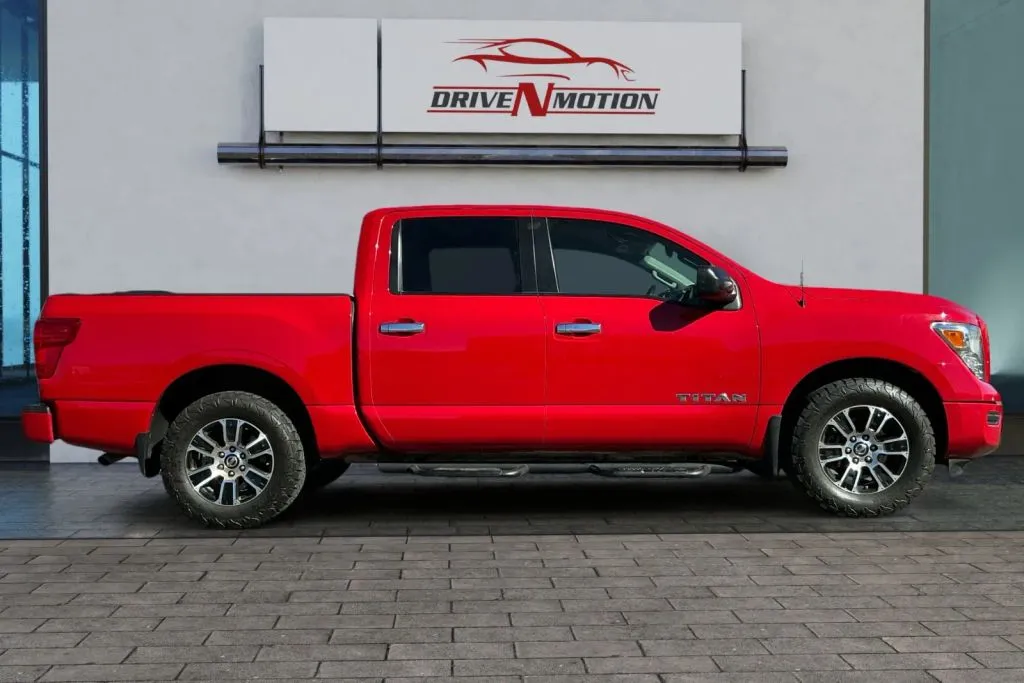 Another view of 2021 Nissan Titan Crew Cab SV Pickup 4D 5 1/2 ft for sale in Rio Rancho, NM at Drive N-Motion Rio Rancho