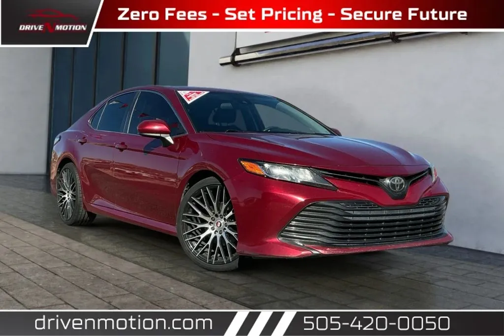 Red 2019 Toyota Camry LE Sedan 4D for sale in Rio Rancho, NM