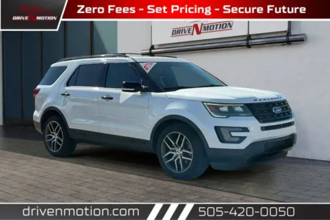 White 2017 Ford Explorer Sport SUV 4D for sale in Rio Rancho, NM