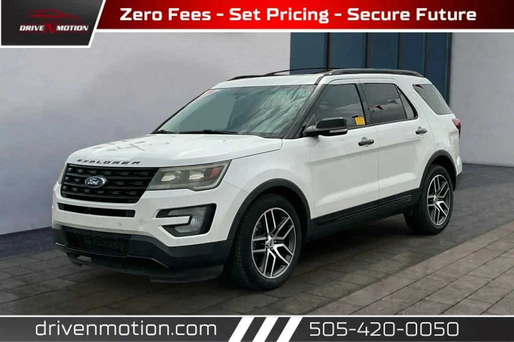White 2017 Ford Explorer Sport SUV 4D for sale in Rio Rancho, NM