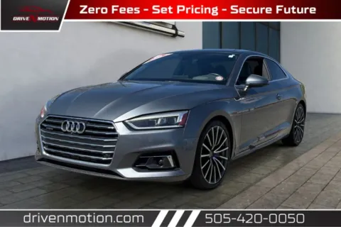 Gray 2018 Audi A5 Prestige Coupe 2D for sale in Rio Rancho, NM