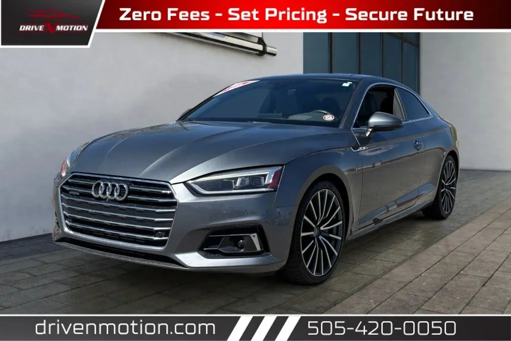 Gray 2018 Audi A5 Prestige Coupe 2D for sale in Rio Rancho, NM