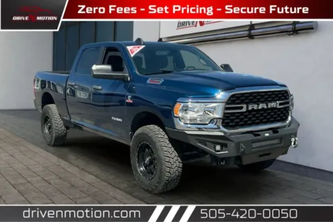 Blue 2022 Ram 2500 Crew Cab Big Horn Pickup 4D 6 1/3 ft for sale in Rio Rancho, NM