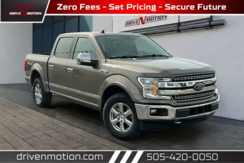 Brown 2019 Ford F-150 SuperCrew Cab Lariat Pickup 4D 5 1/2 ft for sale in Rio Rancho, NM