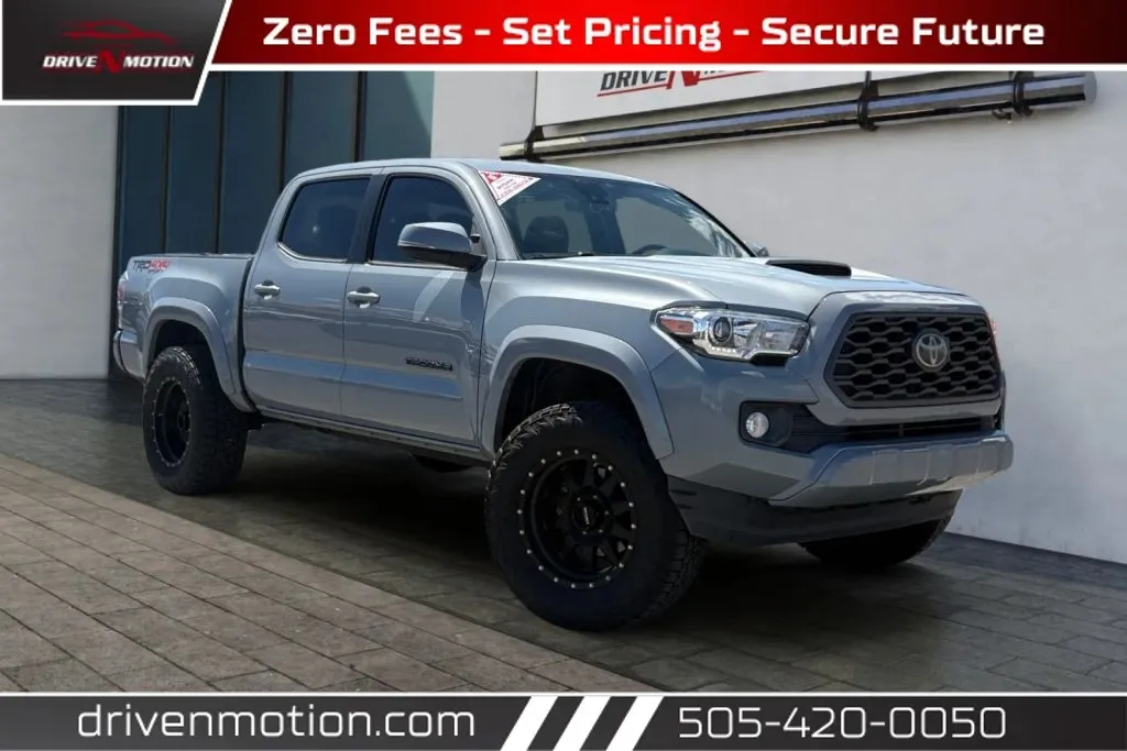 Gray 2020 Toyota Tacoma Double Cab TRD Sport Pickup 4D 5 ft for sale in Rio Rancho, NM