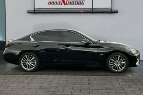Another view of 2020 INFINITI Q50 3.0t LUXE Sedan 4D for sale in Rio Rancho, NM at Drive N-Motion Rio Rancho