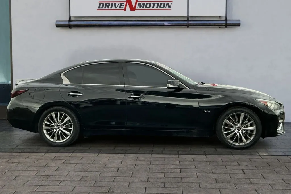 Another view of 2020 INFINITI Q50 3.0t LUXE Sedan 4D for sale in Rio Rancho, NM at Drive N-Motion Rio Rancho