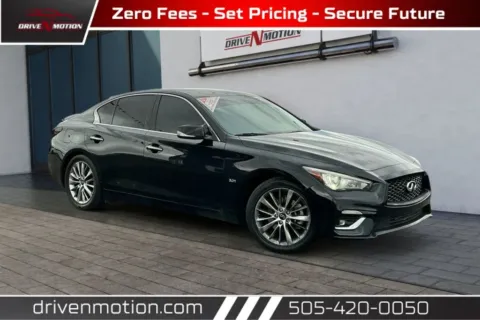 Black 2020 INFINITI Q50 3.0t LUXE Sedan 4D for sale in Rio Rancho, NM