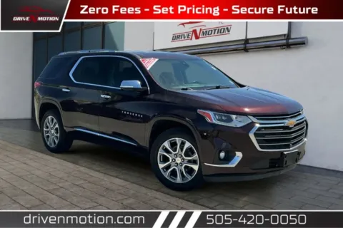 Red 2020 Chevrolet Traverse Premier Sport Utility 4D for sale in Rio Rancho, NM