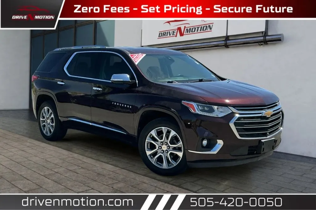 Red 2020 Chevrolet Traverse Premier Sport Utility 4D for sale in Rio Rancho, NM