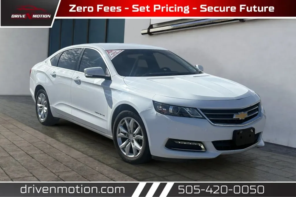 White 2018 Chevrolet Impala LT Sedan 4D for sale in Rio Rancho, NM