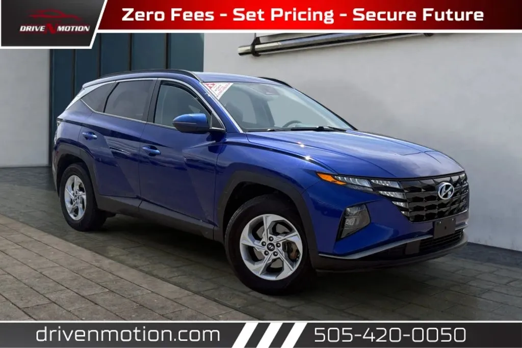 Blue 2022 Hyundai Tucson SEL Sport Utility 4D for sale in Rio Rancho, NM