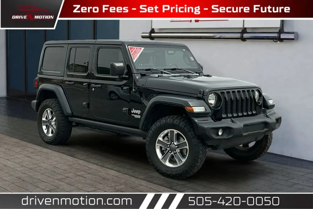 Black 2018 Jeep Wrangler Unlimited All New Sport SUV 4D for sale in Rio Rancho, NM