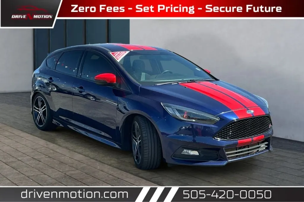 Blue 2016 Ford Focus ST Hatchback 4D for sale in Rio Rancho, NM