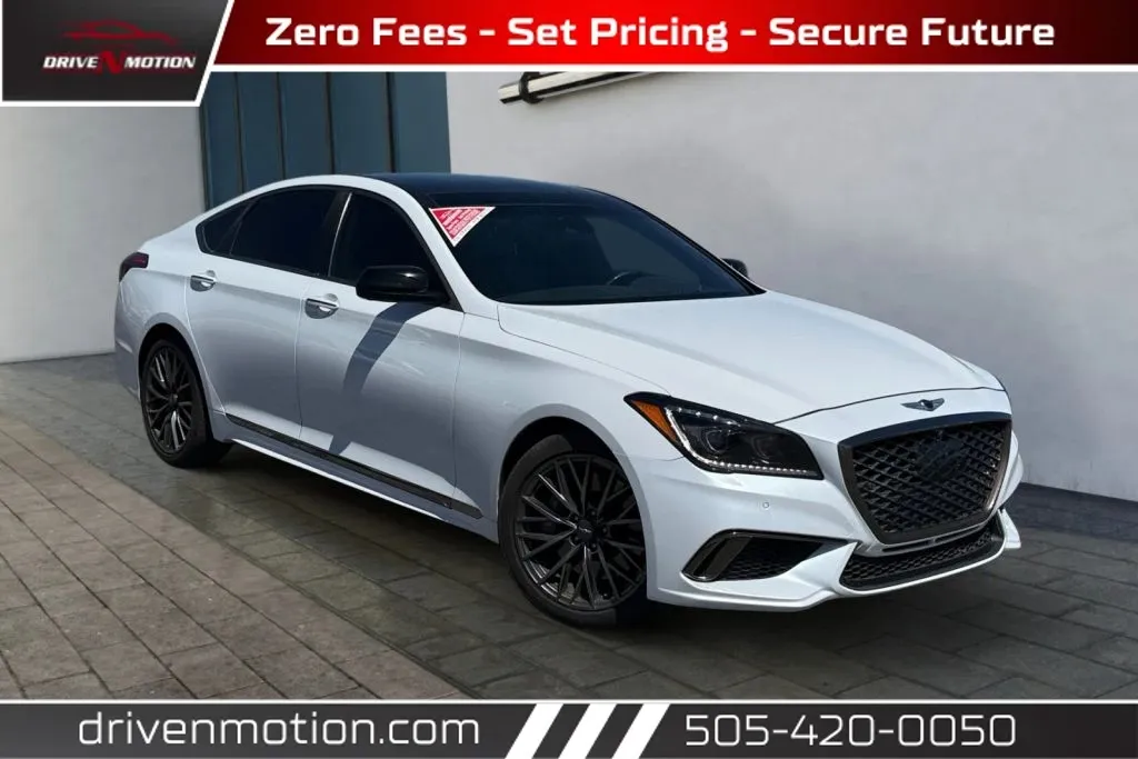 White 2018 Genesis G80 3.3T Sport Sedan 4D for sale in Rio Rancho, NM