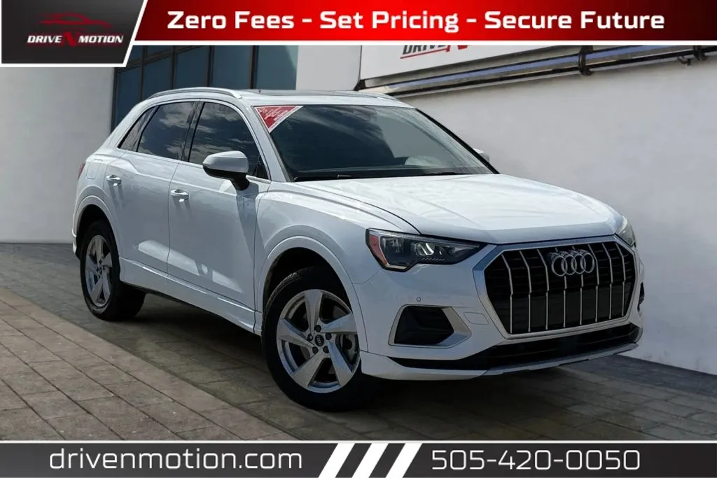 White 2021 Audi Q3 40 TFSI Premium Sport Utility 4D for sale in Rio Rancho, NM