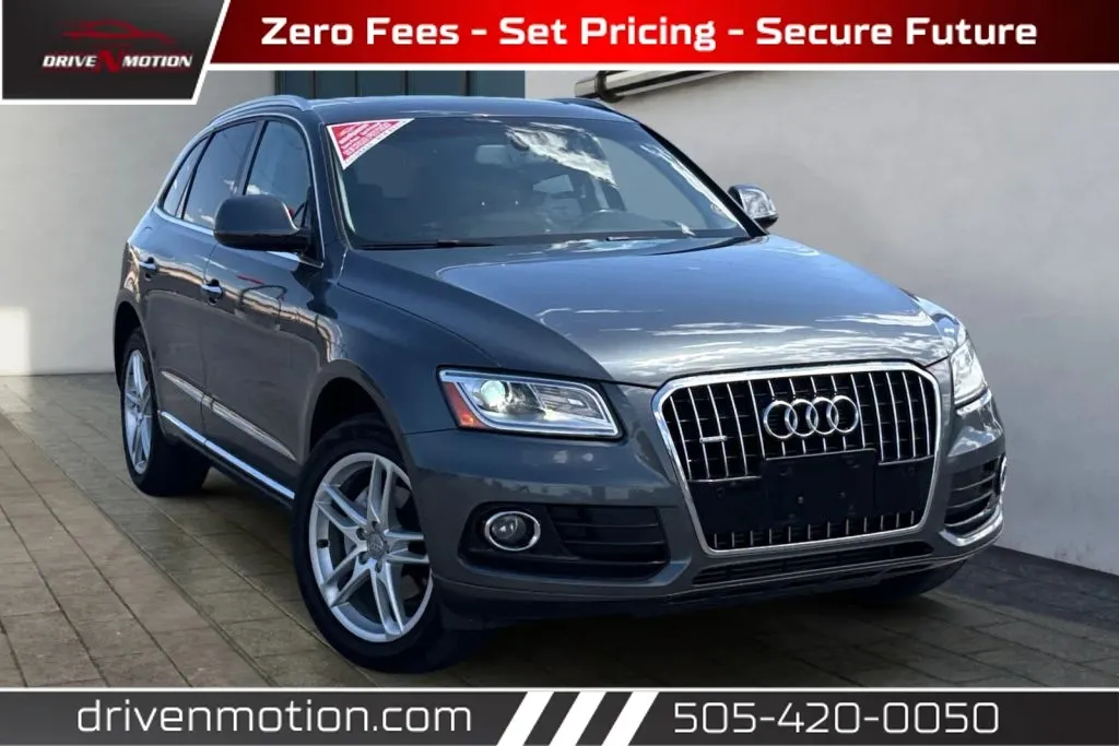 Gray 2017 Audi Q5 2.0T Premium Plus Sport Utility 4D for sale in Rio Rancho, NM
