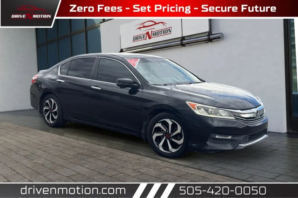 Black 2016 Honda Accord EX-L Sedan 4D for sale in Rio Rancho, NM