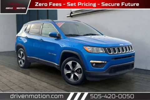 Blue 2017 Jeep Compass All New Latitude Sport Utility 4D for sale in Rio Rancho, NM