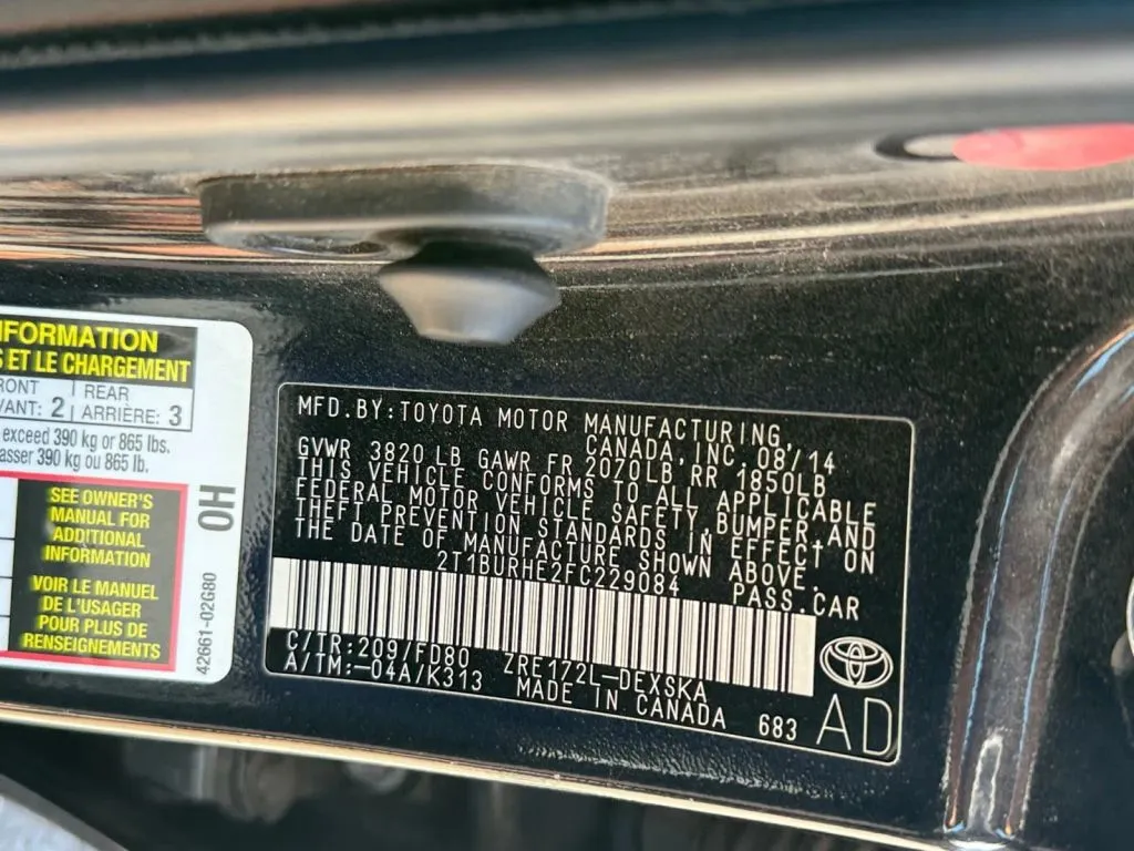 2015 Toyota Corolla S Plus - Photo 40