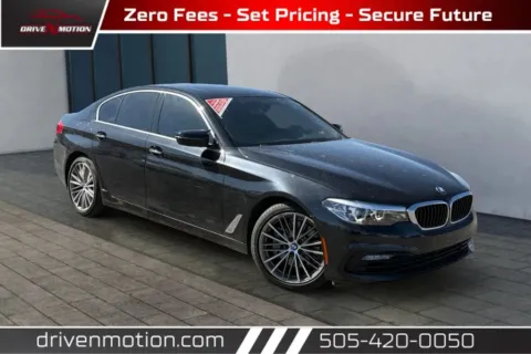 Black 2018 BMW 5 Series 530i Sedan 4D for sale in Rio Rancho, NM