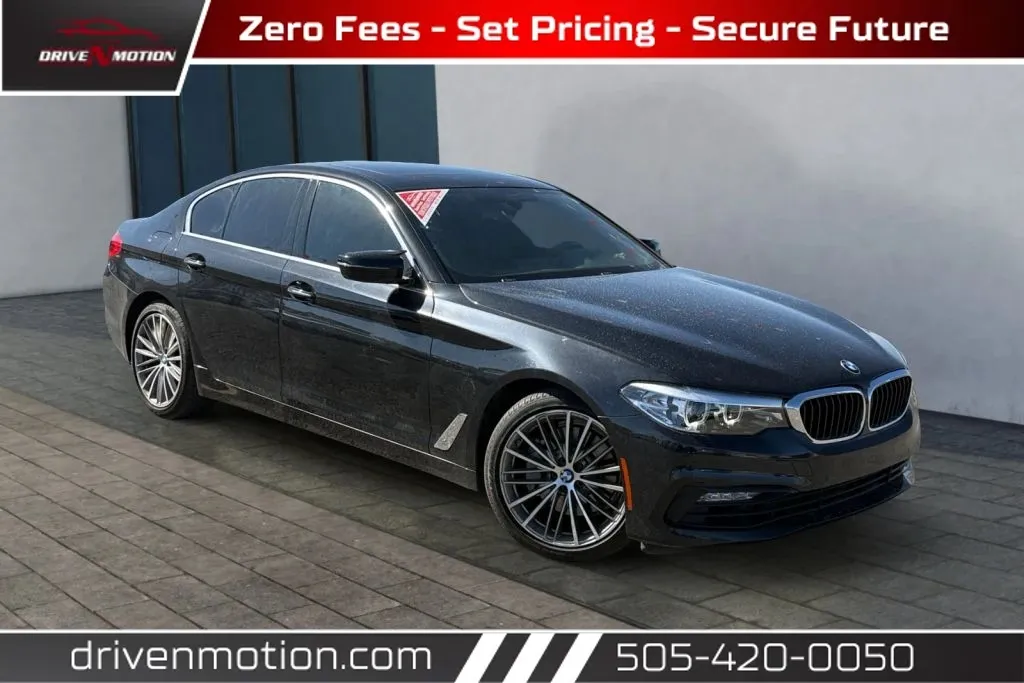 Black 2018 BMW 5 Series 530i Sedan 4D for sale in Rio Rancho, NM