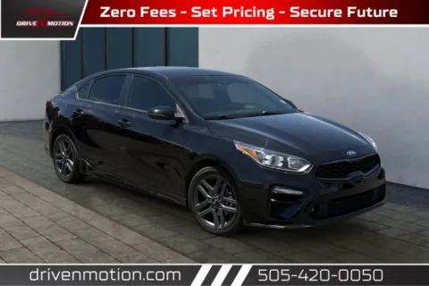 Black 2021 Kia Forte GT-Line Sedan 4D for sale in Rio Rancho, NM