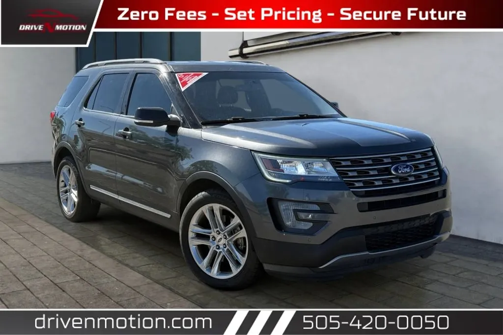 Gray 2016 Ford Explorer XLT Sport Utility 4D for sale in Rio Rancho, NM