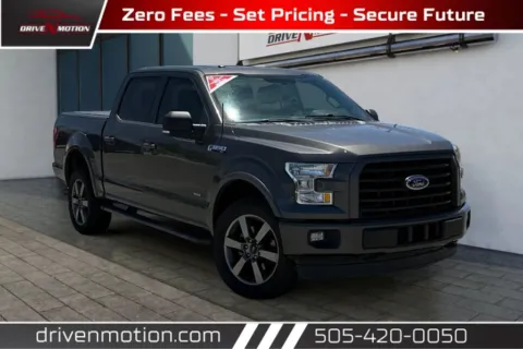 Gray 2017 Ford F-150 SuperCrew Cab XLT Pickup 4D 5 1/2 ft for sale in Rio Rancho, NM