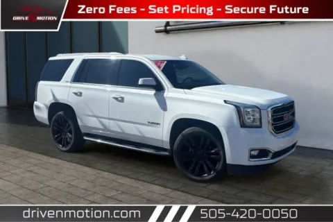 White 2018 GMC Yukon SLT Sport Utility 4D for sale in Rio Rancho, NM