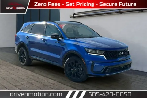 Blue 2022 Kia Sorento SX Sport Utility 4D for sale in Rio Rancho, NM
